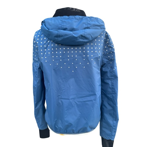 Scuderia Ferrari Women's Blue "Water Resistant" Windbreaker Jacket US XS - Picture 8 of 16
